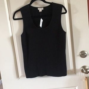 Women’s sleeveless sweater shell.